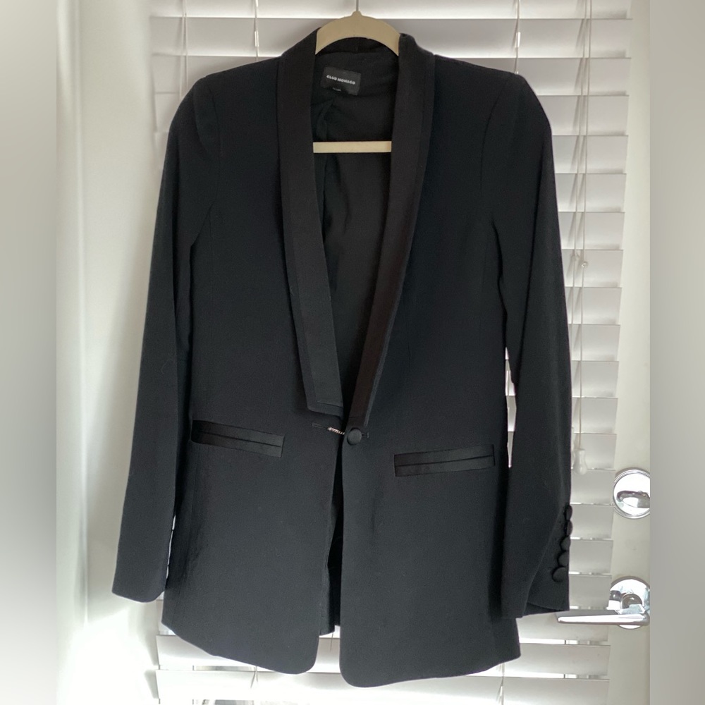 Club Monaco tuxedo blazer